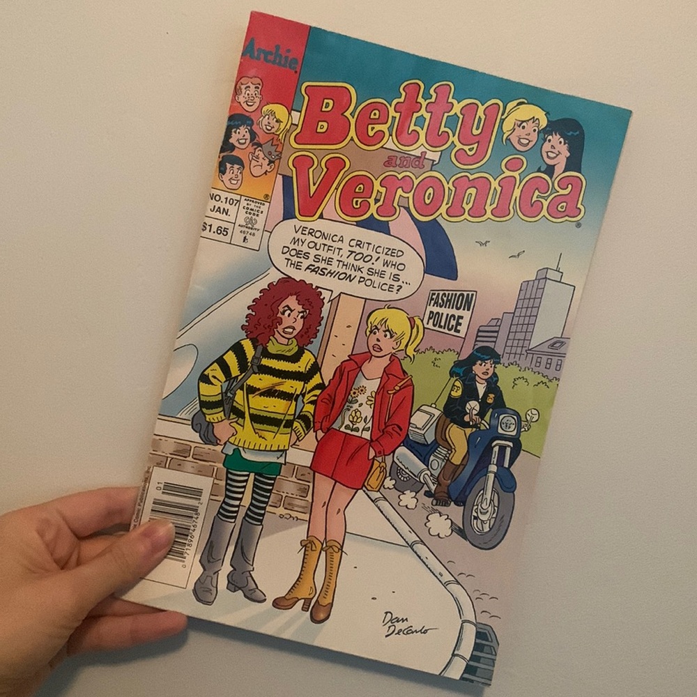Vintage Betty and Veronica comic